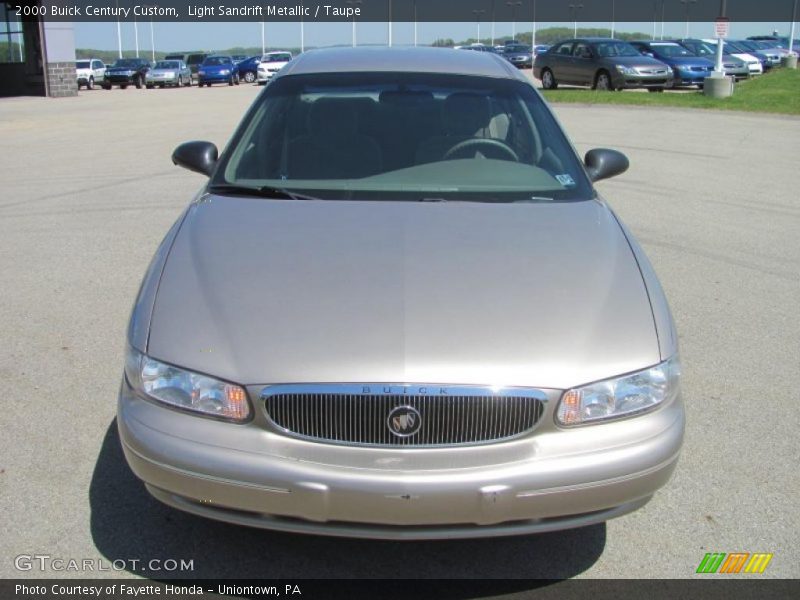 Light Sandrift Metallic / Taupe 2000 Buick Century Custom