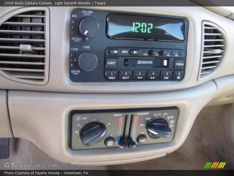 Light Sandrift Metallic / Taupe 2000 Buick Century Custom