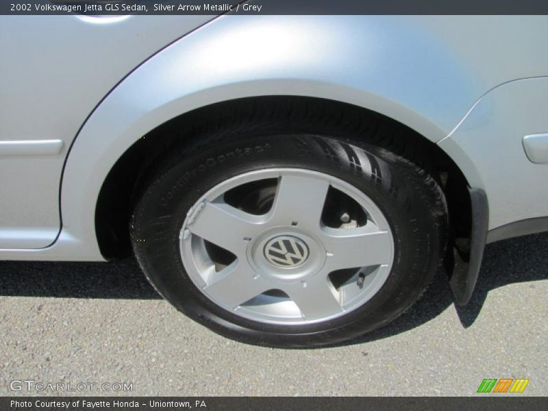Silver Arrow Metallic / Grey 2002 Volkswagen Jetta GLS Sedan