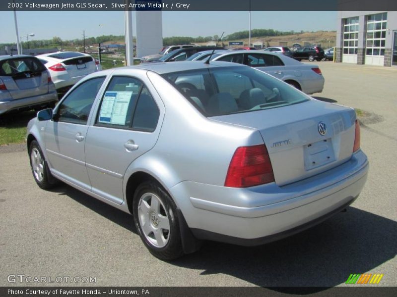 Silver Arrow Metallic / Grey 2002 Volkswagen Jetta GLS Sedan