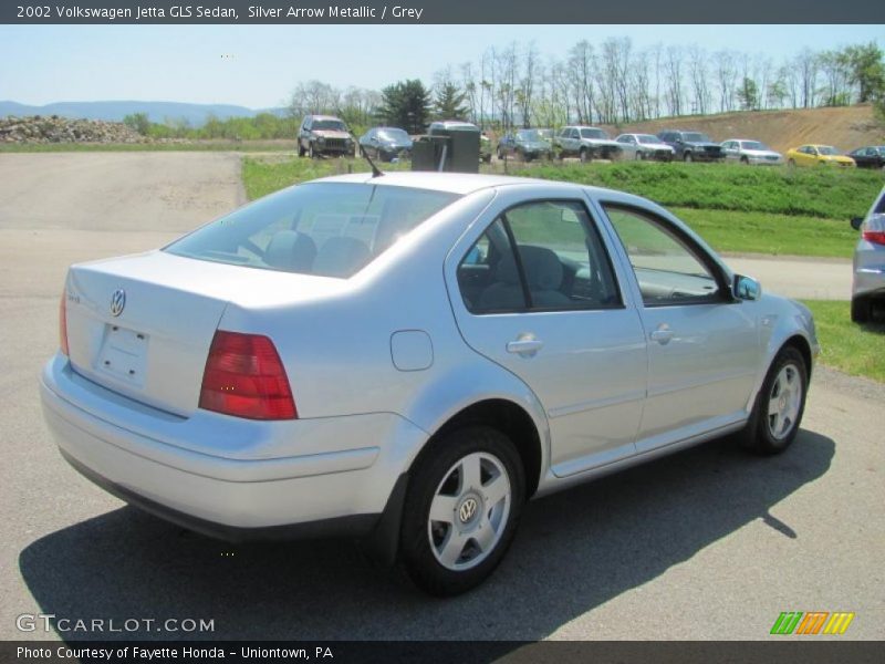 Silver Arrow Metallic / Grey 2002 Volkswagen Jetta GLS Sedan