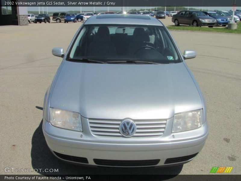 Silver Arrow Metallic / Grey 2002 Volkswagen Jetta GLS Sedan