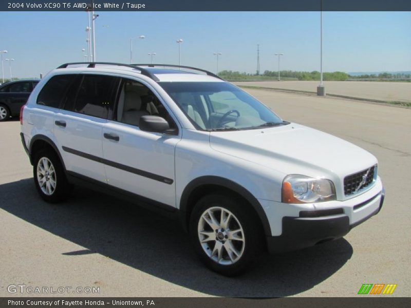 Ice White / Taupe 2004 Volvo XC90 T6 AWD