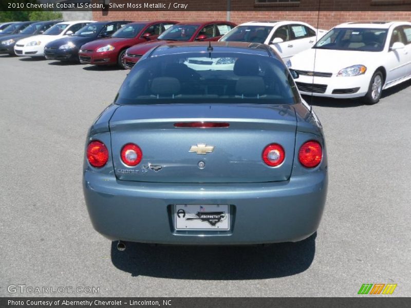 Silver Moss Metallic / Gray 2010 Chevrolet Cobalt LS Sedan