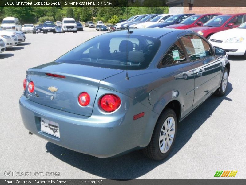 Silver Moss Metallic / Gray 2010 Chevrolet Cobalt LS Sedan