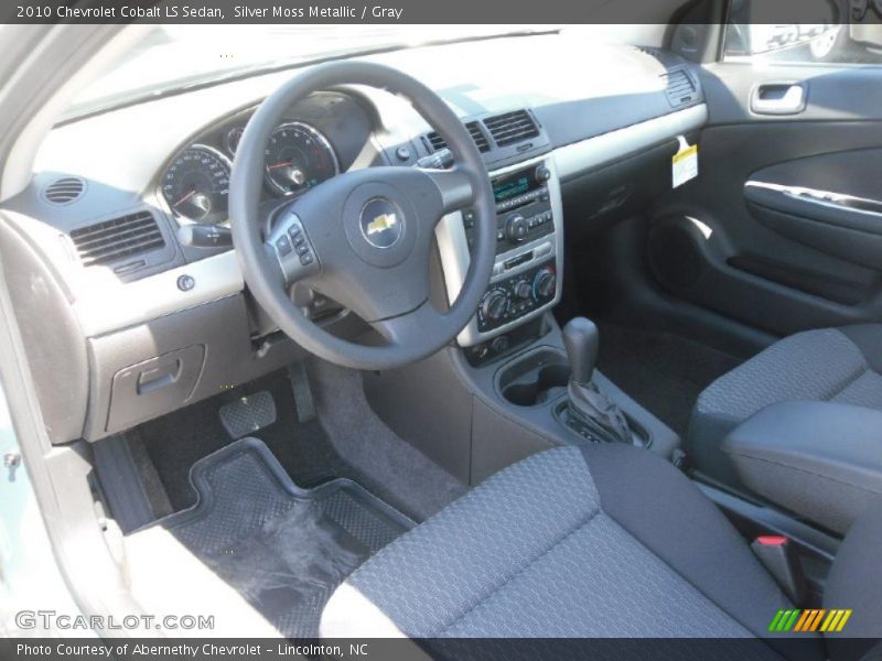 Silver Moss Metallic / Gray 2010 Chevrolet Cobalt LS Sedan