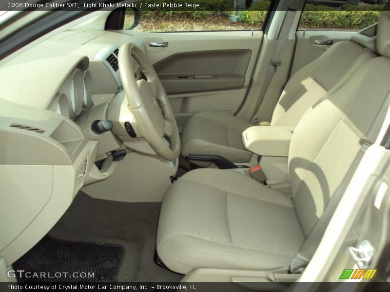 Light Khaki Metallic / Pastel Pebble Beige 2008 Dodge Caliber SXT