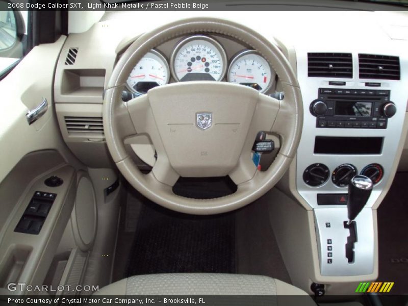 Light Khaki Metallic / Pastel Pebble Beige 2008 Dodge Caliber SXT