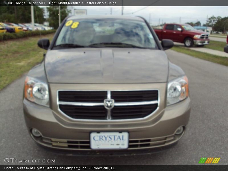 Light Khaki Metallic / Pastel Pebble Beige 2008 Dodge Caliber SXT