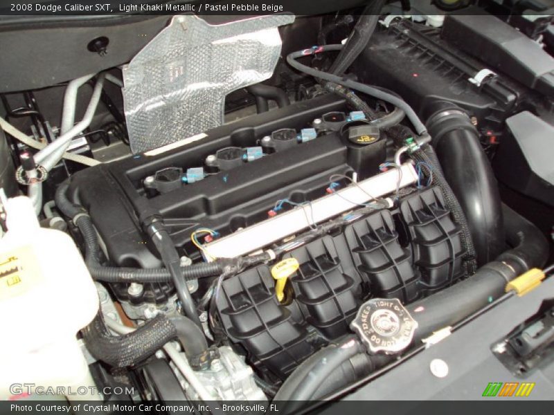 Light Khaki Metallic / Pastel Pebble Beige 2008 Dodge Caliber SXT