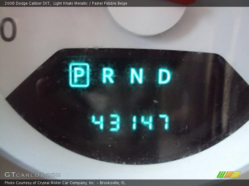 Light Khaki Metallic / Pastel Pebble Beige 2008 Dodge Caliber SXT