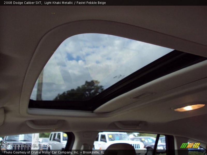 Light Khaki Metallic / Pastel Pebble Beige 2008 Dodge Caliber SXT