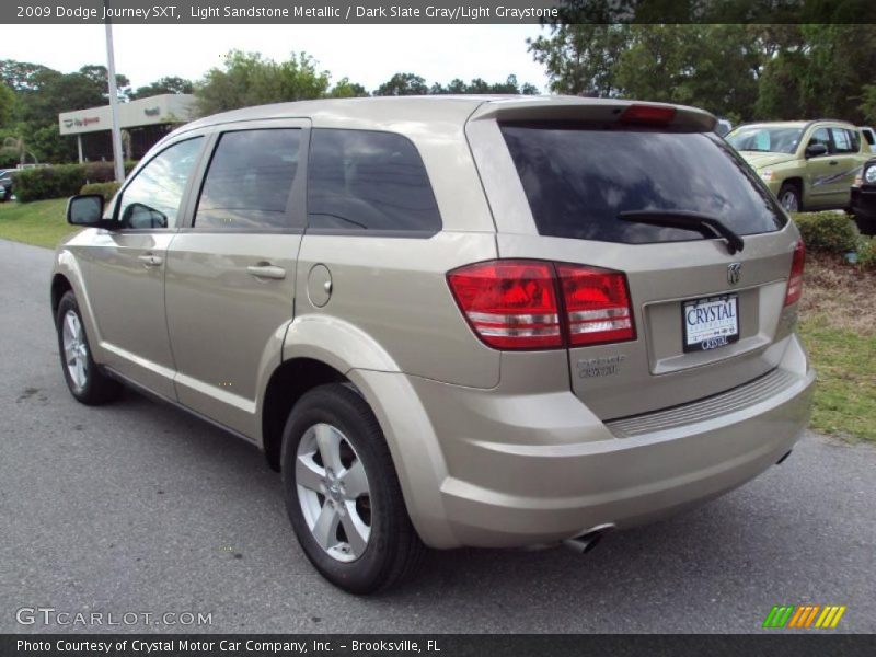 Light Sandstone Metallic / Dark Slate Gray/Light Graystone 2009 Dodge Journey SXT