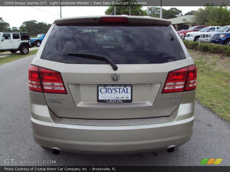 Light Sandstone Metallic / Dark Slate Gray/Light Graystone 2009 Dodge Journey SXT