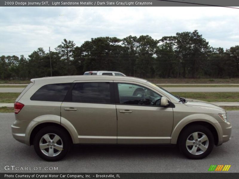 Light Sandstone Metallic / Dark Slate Gray/Light Graystone 2009 Dodge Journey SXT