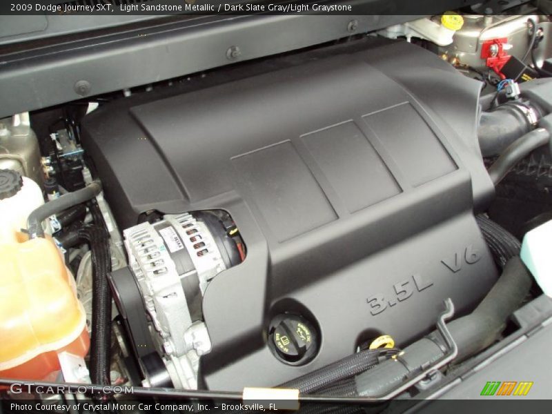 Light Sandstone Metallic / Dark Slate Gray/Light Graystone 2009 Dodge Journey SXT