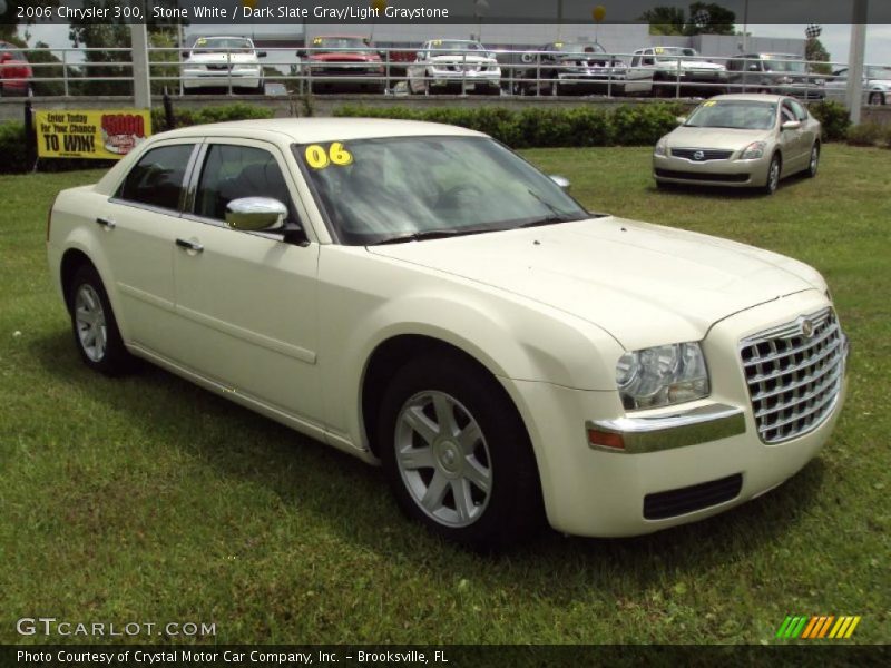 Stone White / Dark Slate Gray/Light Graystone 2006 Chrysler 300