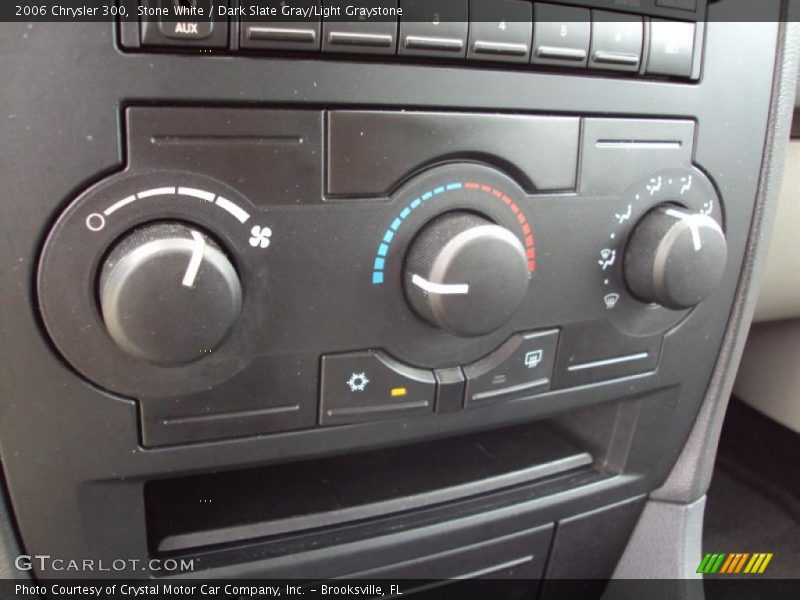 Stone White / Dark Slate Gray/Light Graystone 2006 Chrysler 300