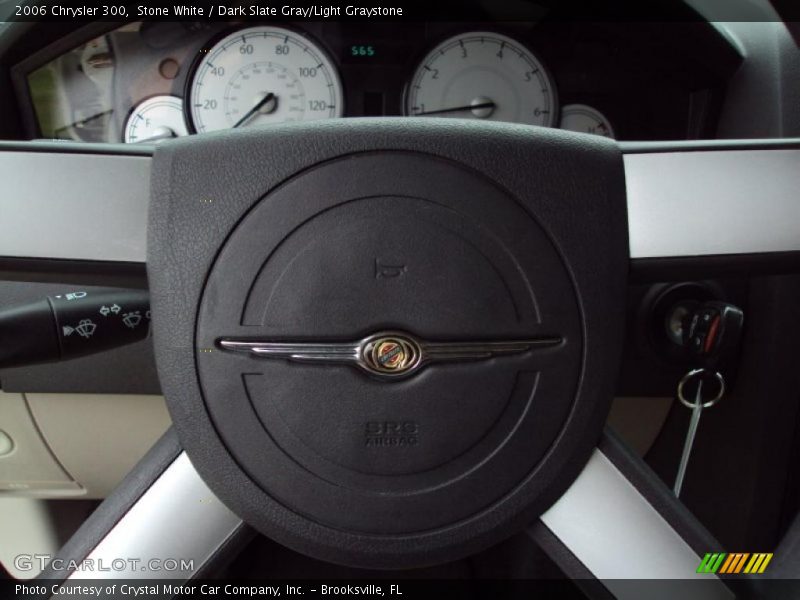 Stone White / Dark Slate Gray/Light Graystone 2006 Chrysler 300