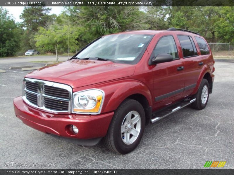 Inferno Red Crystal Pearl / Dark Slate Gray/Light Slate Gray 2006 Dodge Durango SLT
