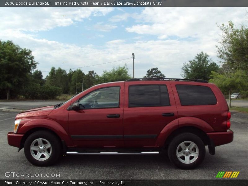 Inferno Red Crystal Pearl / Dark Slate Gray/Light Slate Gray 2006 Dodge Durango SLT