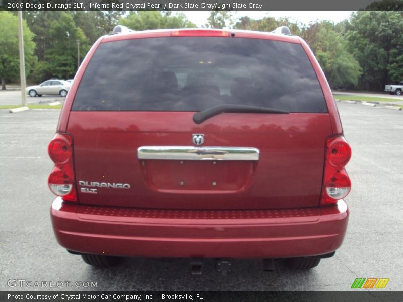 Inferno Red Crystal Pearl / Dark Slate Gray/Light Slate Gray 2006 Dodge Durango SLT