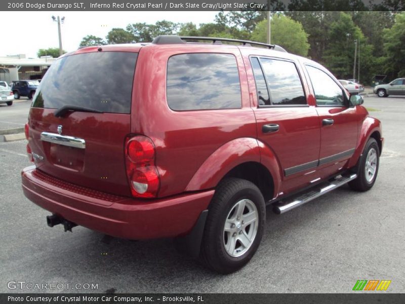Inferno Red Crystal Pearl / Dark Slate Gray/Light Slate Gray 2006 Dodge Durango SLT