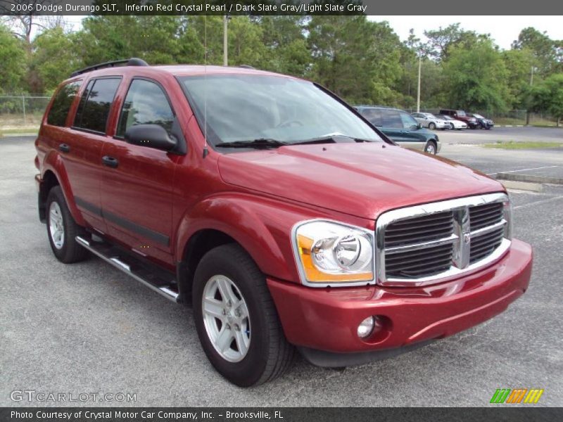 Inferno Red Crystal Pearl / Dark Slate Gray/Light Slate Gray 2006 Dodge Durango SLT