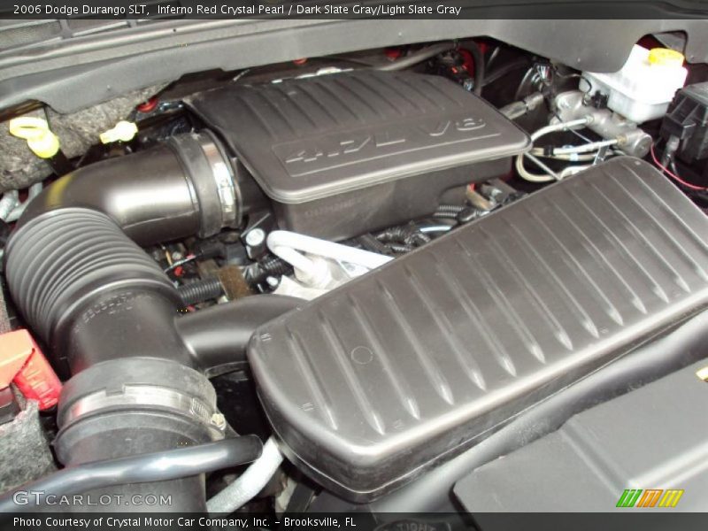 Inferno Red Crystal Pearl / Dark Slate Gray/Light Slate Gray 2006 Dodge Durango SLT