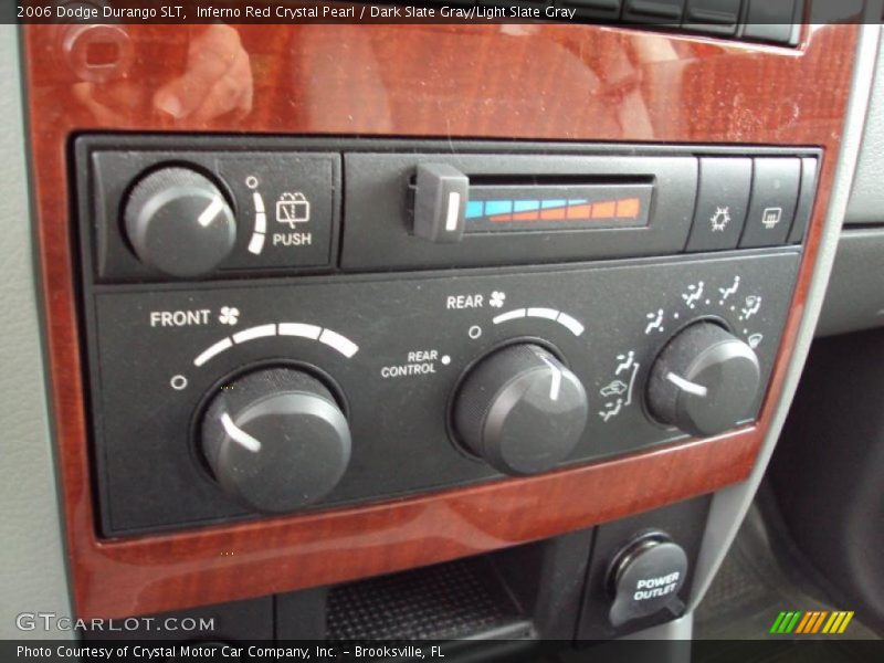 Inferno Red Crystal Pearl / Dark Slate Gray/Light Slate Gray 2006 Dodge Durango SLT
