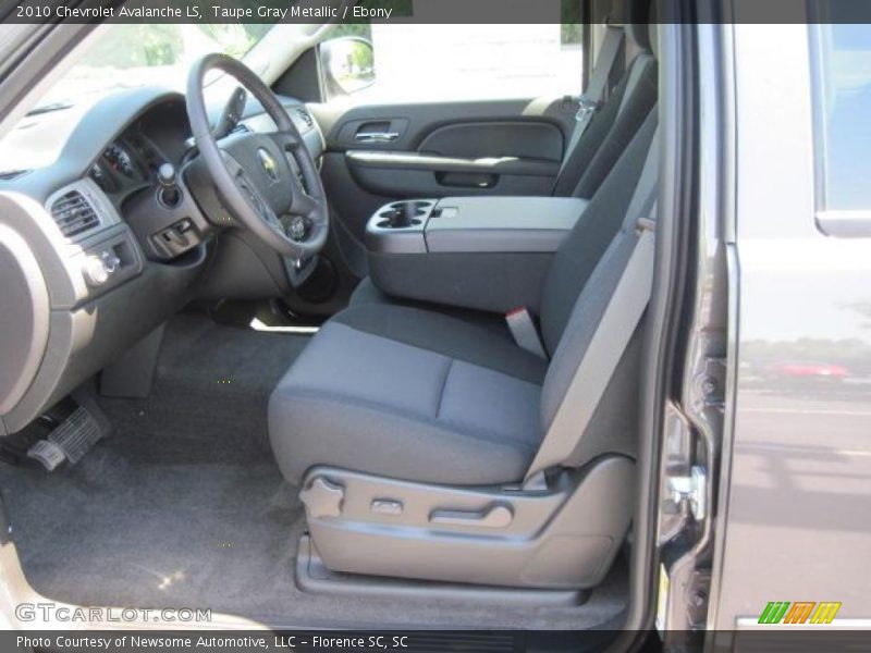 Taupe Gray Metallic / Ebony 2010 Chevrolet Avalanche LS