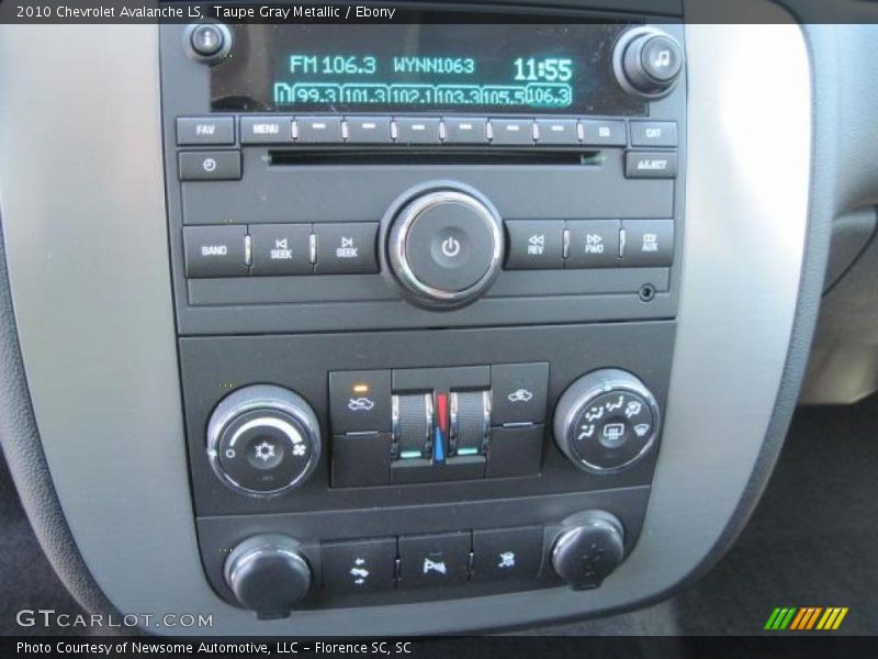Taupe Gray Metallic / Ebony 2010 Chevrolet Avalanche LS