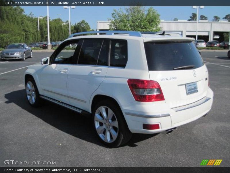 Arctic White / Black 2010 Mercedes-Benz GLK 350 4Matic