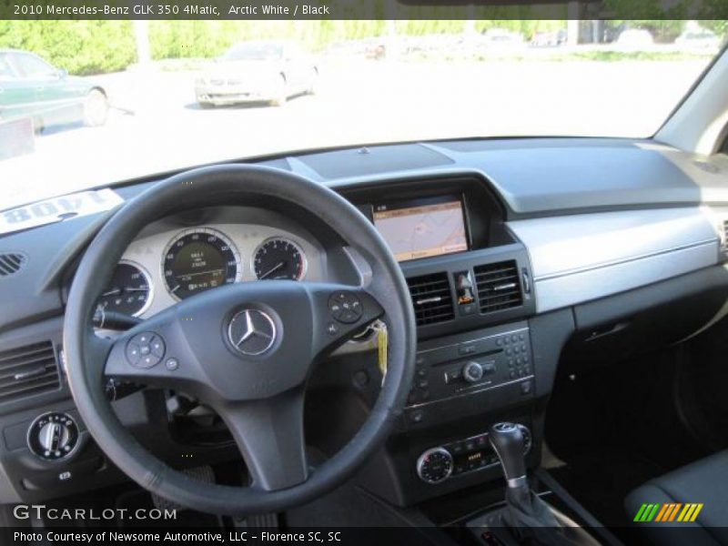 Arctic White / Black 2010 Mercedes-Benz GLK 350 4Matic