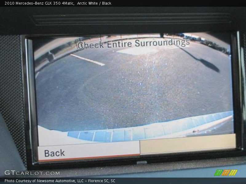 Arctic White / Black 2010 Mercedes-Benz GLK 350 4Matic