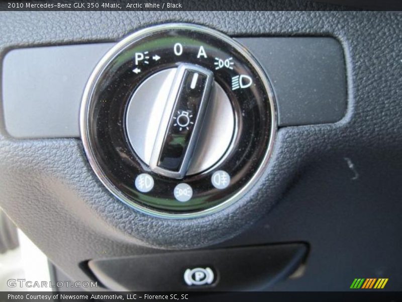 Arctic White / Black 2010 Mercedes-Benz GLK 350 4Matic
