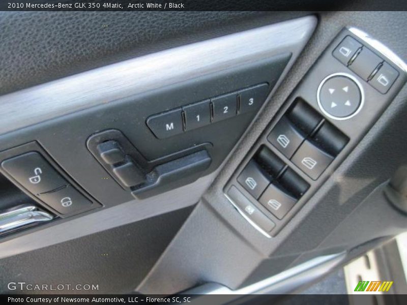 Arctic White / Black 2010 Mercedes-Benz GLK 350 4Matic