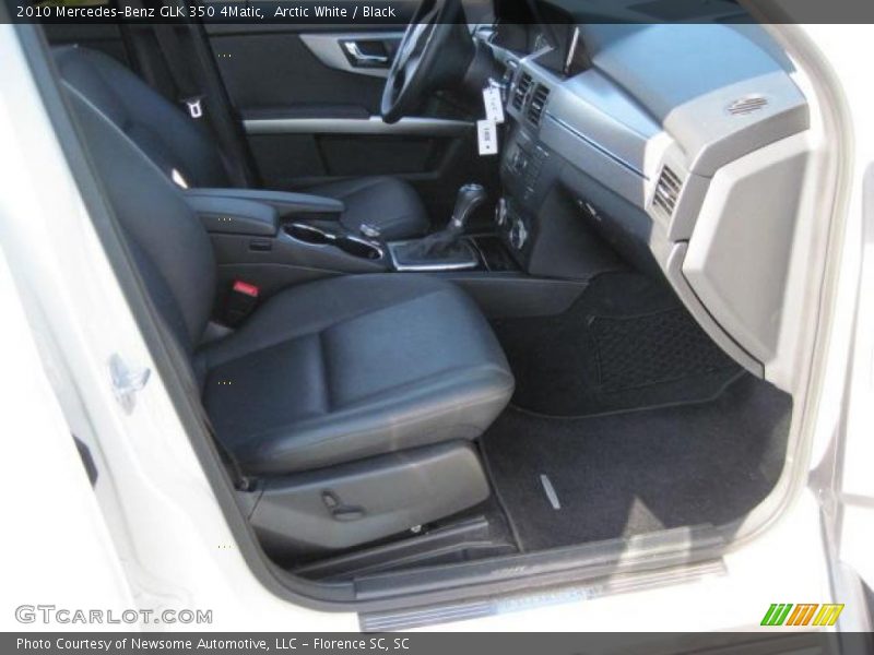 Arctic White / Black 2010 Mercedes-Benz GLK 350 4Matic