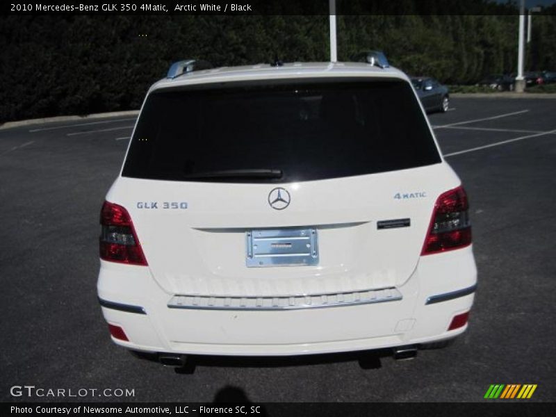 Arctic White / Black 2010 Mercedes-Benz GLK 350 4Matic