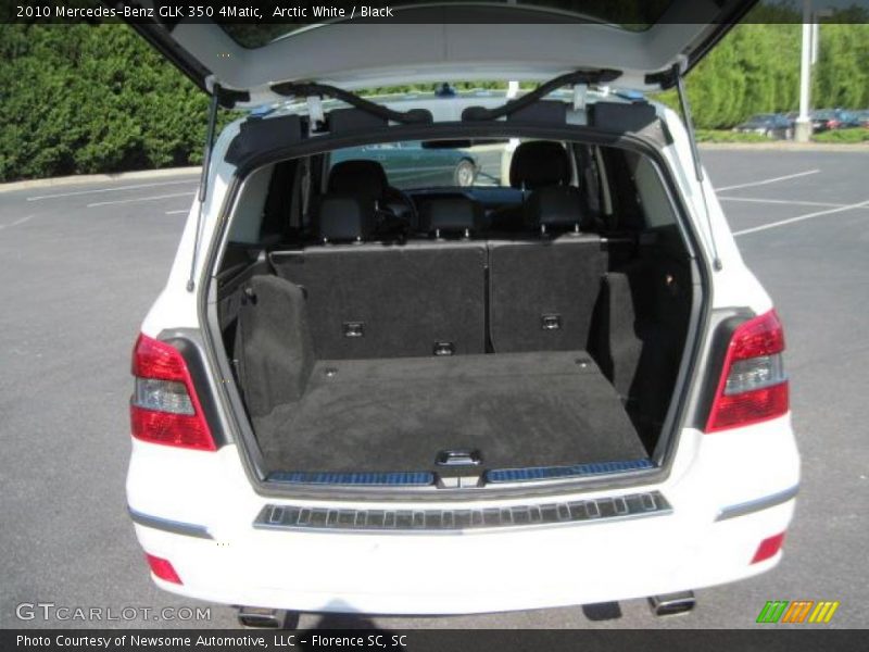 Arctic White / Black 2010 Mercedes-Benz GLK 350 4Matic