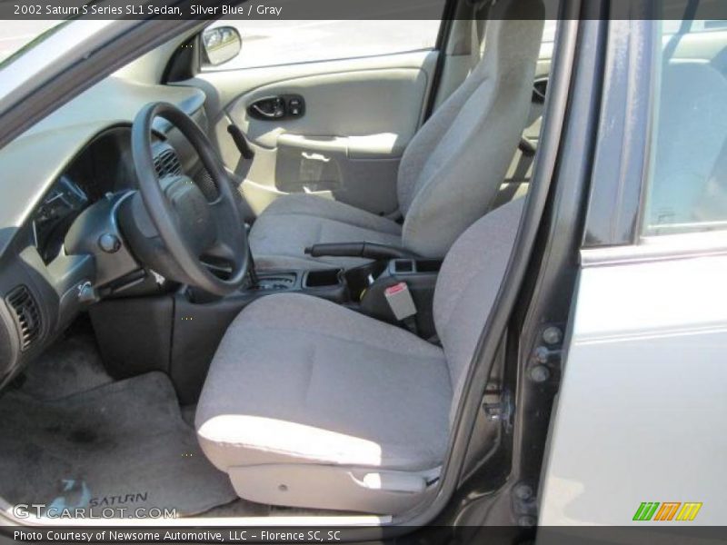 Silver Blue / Gray 2002 Saturn S Series SL1 Sedan