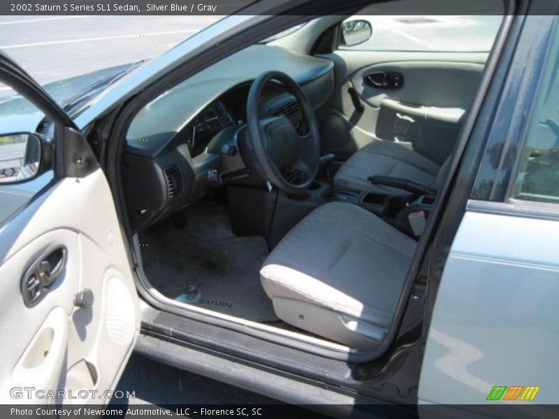 Silver Blue / Gray 2002 Saturn S Series SL1 Sedan