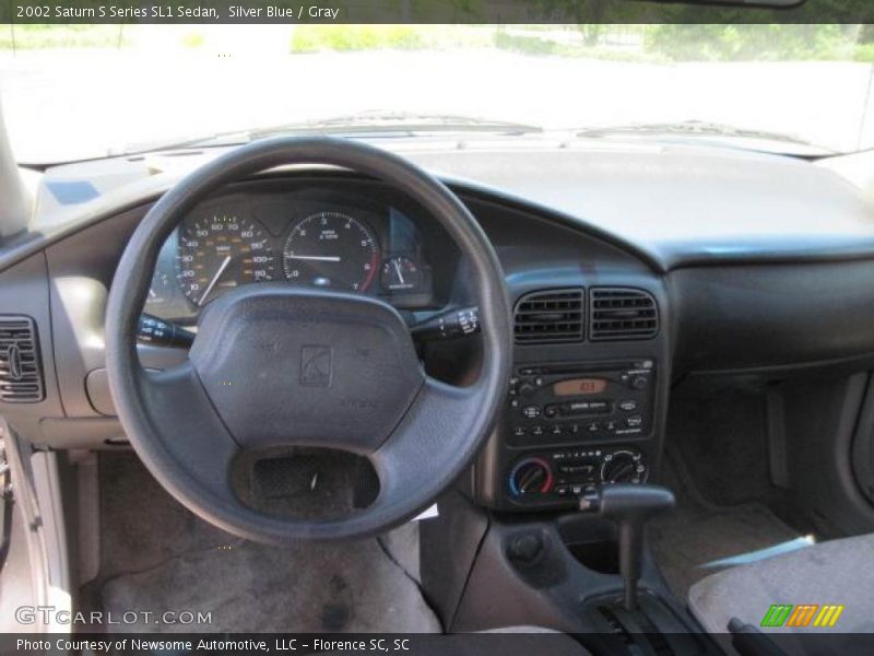 Silver Blue / Gray 2002 Saturn S Series SL1 Sedan