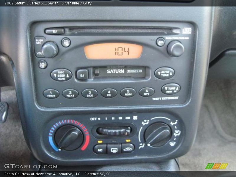 Silver Blue / Gray 2002 Saturn S Series SL1 Sedan