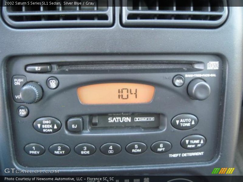 Silver Blue / Gray 2002 Saturn S Series SL1 Sedan