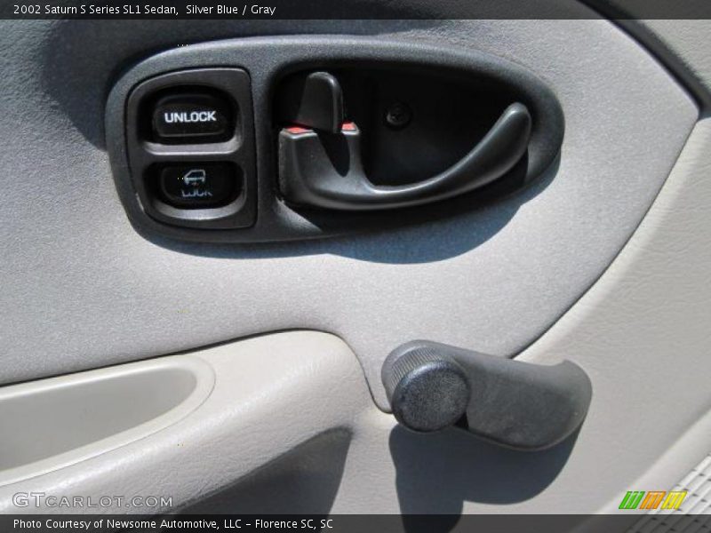 Silver Blue / Gray 2002 Saturn S Series SL1 Sedan