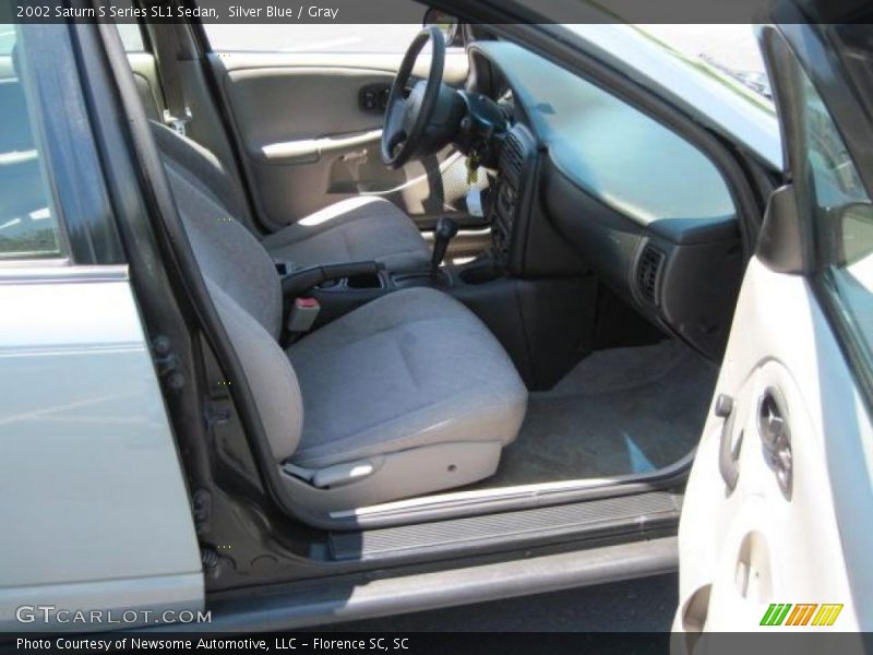 Silver Blue / Gray 2002 Saturn S Series SL1 Sedan