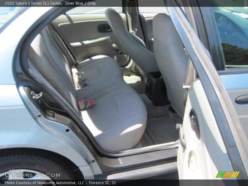 Silver Blue / Gray 2002 Saturn S Series SL1 Sedan