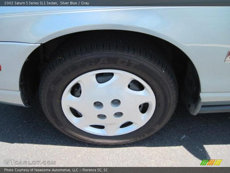Silver Blue / Gray 2002 Saturn S Series SL1 Sedan