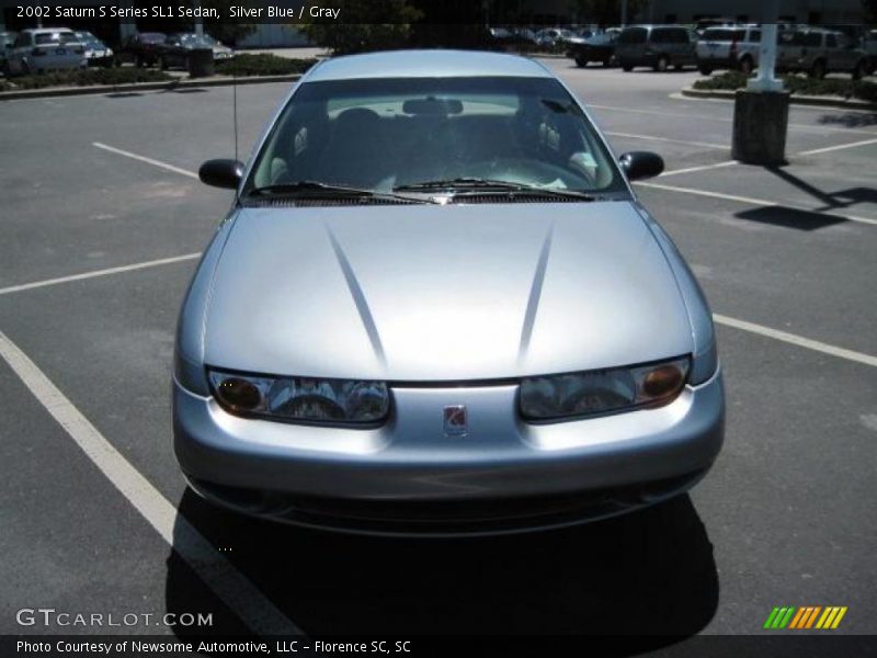 Silver Blue / Gray 2002 Saturn S Series SL1 Sedan